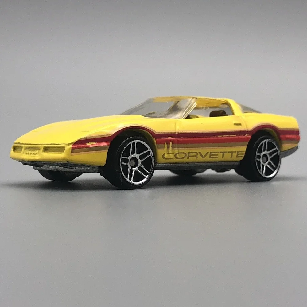 Hot Wheels 1980‎ '80 Chevrolet Chevy Corvette Car Yellow Diecast 1/64 Scale
